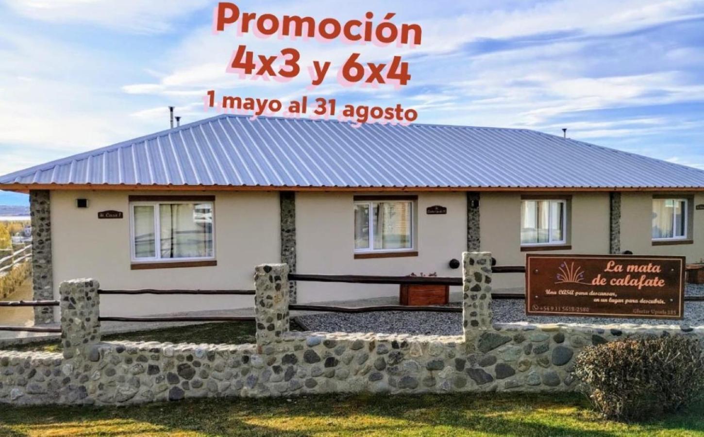 Villa La mata de calafate El Calafate Esterno foto